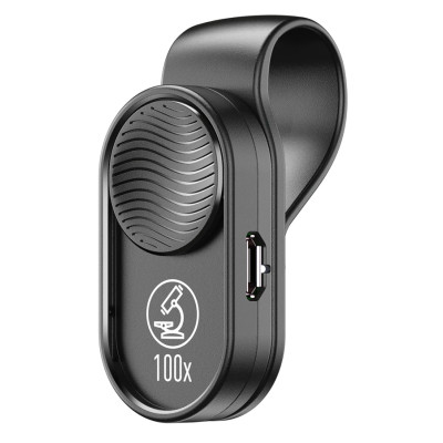 APEXEL φακός μικροσκόπιο APL-MS001 για smartphone κάμερα, 100x zoom, LED APEXEL φακός μικροσκόπιο APL-MS001 για smartphone κάμερα, 100x zoom, LED