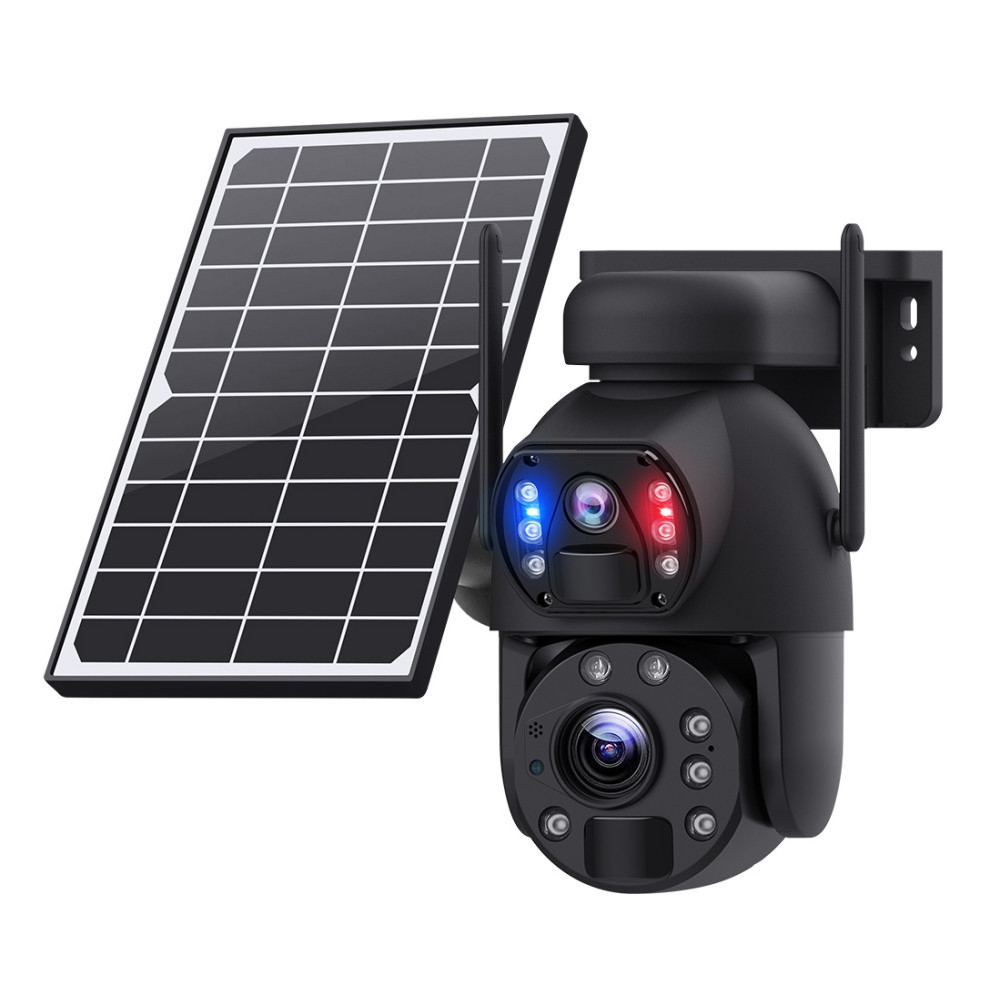 SECTEC smart ηλιακή κάμερα ST-5986M, 3MP dual lens, 20x zoom, WiFi, SD, PTZ SECTEC smart ηλιακή κάμερα ST-5986M, 3MP dual lens, 20x zoom, WiFi, SD, PTZ