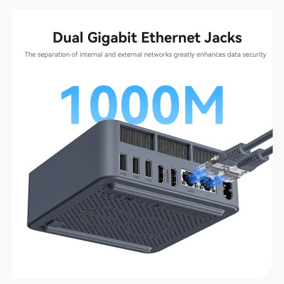 BEELINK mini PC EQi12, Intel i3-1220P, 24GB, 500GB M.2, Windows 11 Pro BEELINK mini PC EQi12, Intel i3-1220P, 24GB, 500GB M.2, Windows 11 Pro