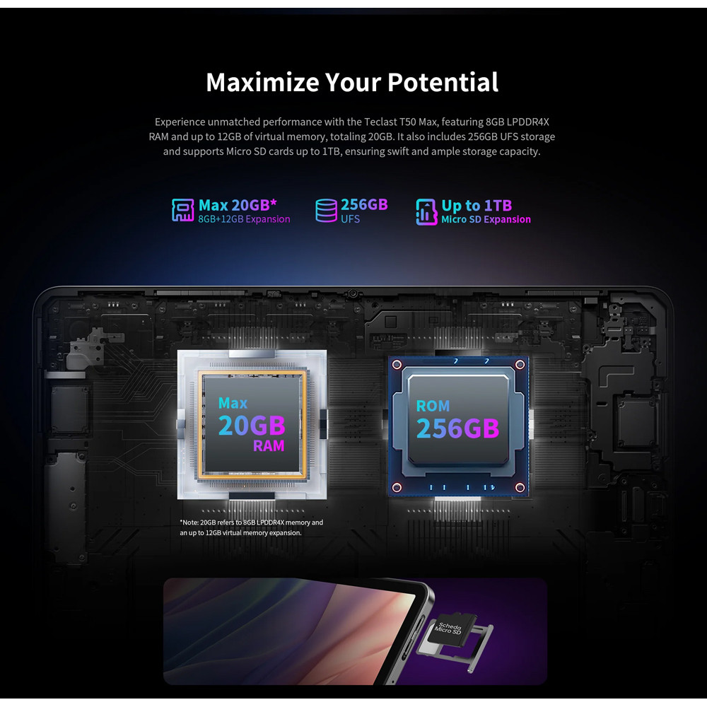 TECLAST tablet T50 Max, 11 TECLAST tablet T50 Max, 11