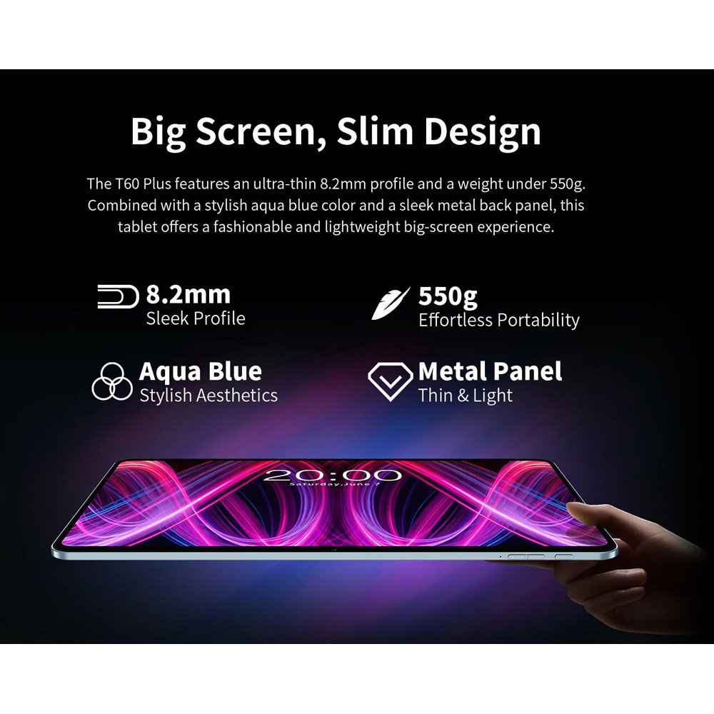 TECLAST tablet T60 Plus, 12 TECLAST tablet T60 Plus, 12