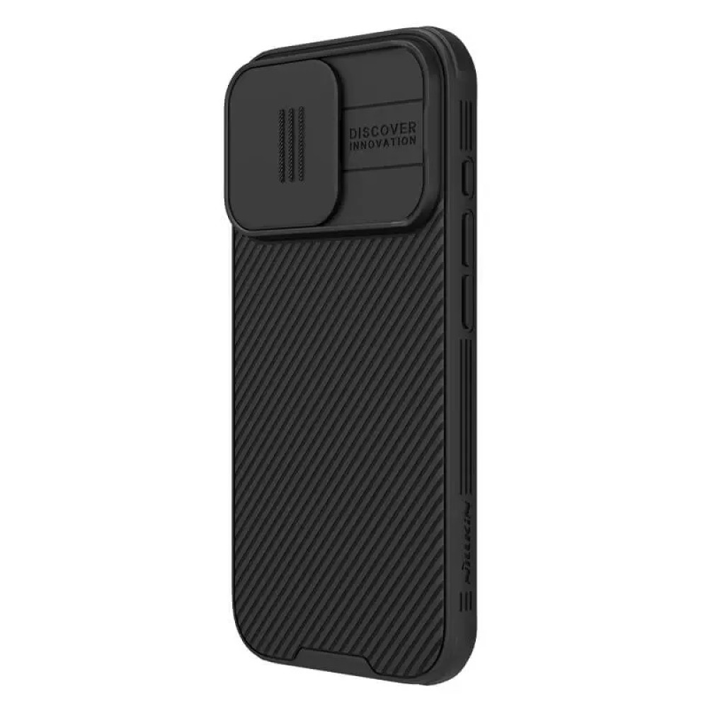 NILLKIN θήκη CamShield Pro Magnetic για iPhone 16 Pro, μαύρη NILLKIN θήκη CamShield Pro Magnetic για iPhone 16 Pro, μαύρη