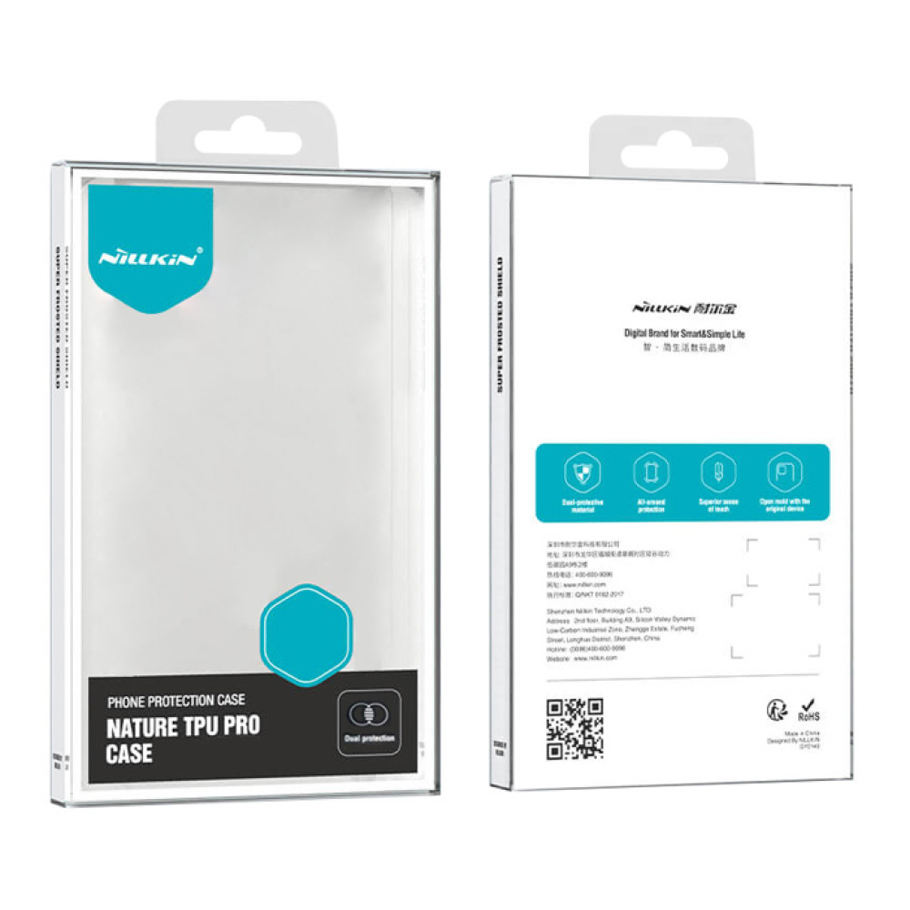 NILLKIN θήκη Nature TPU Pro για iPhone 16 Plus, διάφανη NILLKIN θήκη Nature TPU Pro για iPhone 16 Plus, διάφανη