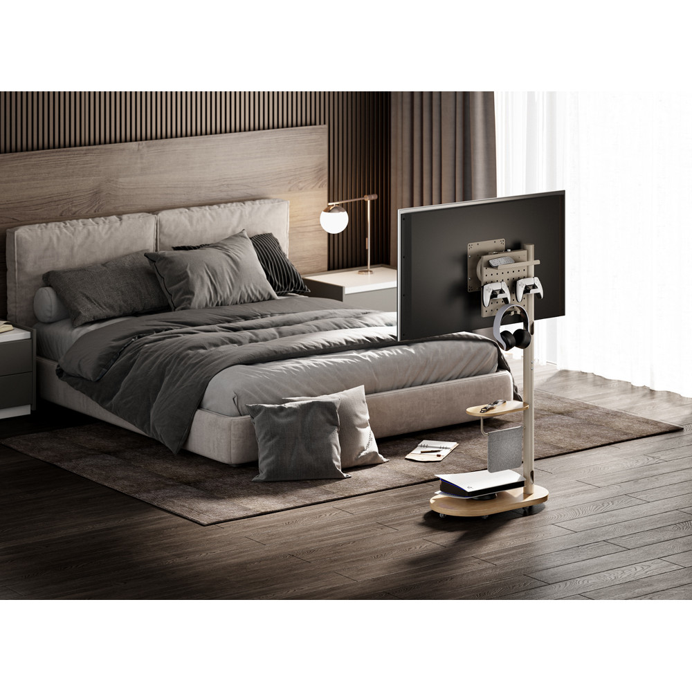 BRATECK βάση δαπέδου FS54-22T-02W για τηλεόραση 17-43 BRATECK βάση δαπέδου FS54-22T-02W για τηλεόραση 17-43