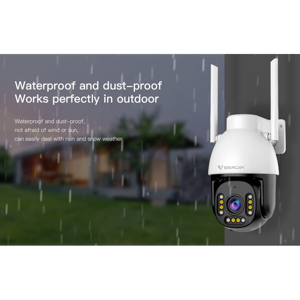 VSTARCAM smart κάμερα CS611Q-X5, 4MP, WiFi, PTZ, 5x zoom, SD, IP66 VSTARCAM smart κάμερα CS611Q-X5, 4MP, WiFi, PTZ, 5x zoom, SD, IP66