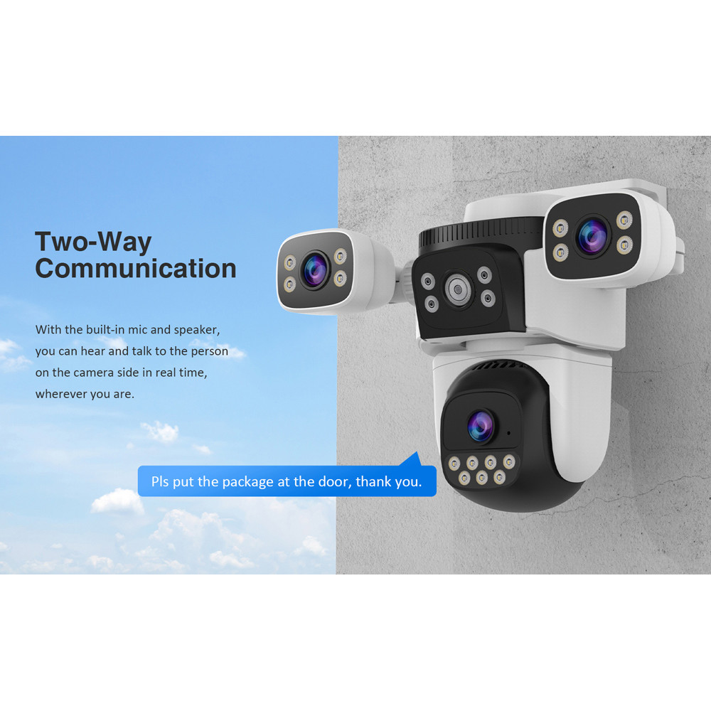 VSTARCAM smart κάμερα CS621SR, triple lens, 2MP, WiFi, SD, PTZ, IP66 VSTARCAM smart κάμερα CS621SR, triple lens, 2MP, WiFi, SD, PTZ, IP66