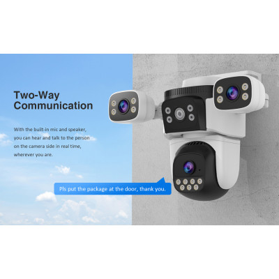 VSTARCAM smart κάμερα CS621SR, triple lens, 2MP, WiFi, SD, PTZ, IP66 VSTARCAM smart κάμερα CS621SR, triple lens, 2MP, WiFi, SD, PTZ, IP66