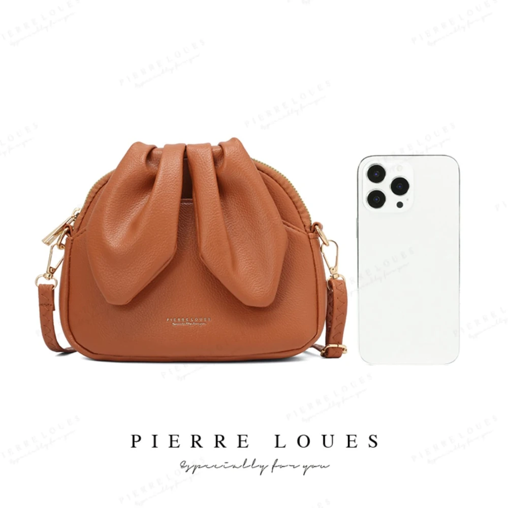 Γυναικεία Τσάντα Χιαστί Pierre Loues C339-1 καφέ Γυναικεία Τσάντα Χιαστί Pierre Loues C339-1 καφέ