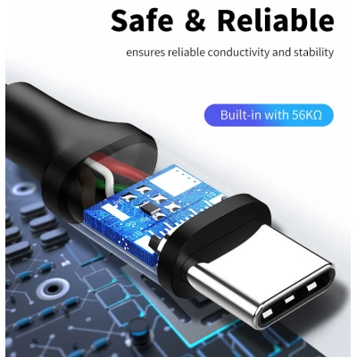 CABLETIME καλώδιο USB-C σε USB U323A, 15W, 480Mbps, 0.25m, μαύρο CABLETIME καλώδιο USB-C σε USB U323A, 15W, 480Mbps, 0.25m, μαύρο