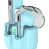 CELEBRAT earphones με θήκη φόρτισης TWS-W27, True Wireless, Φ13mm, μπλε