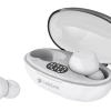 CELEBRAT earphones με θήκη φόρτισης TWS-W32, True Wireless, Φ8mm, λευκά