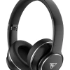 DOQAUS headphones DESIGN 3, ασύρματα & ενσύρματα, Φ40mm, 600mAh, μαύρα