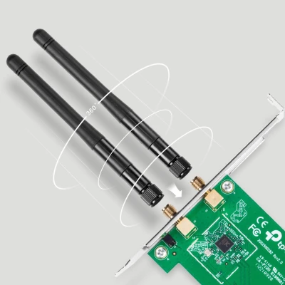TP-LINK Ασύρματο N PCI Adapter TL-WN881ND, 300Mbps, WPA/WPA2, Ver. 1.0 TP-LINK Ασύρματο N PCI Adapter TL-WN881ND, 300Mbps, WPA/WPA2, Ver. 1.0